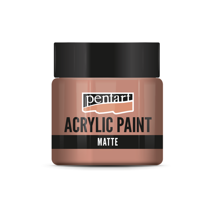 Acrylic paint matte