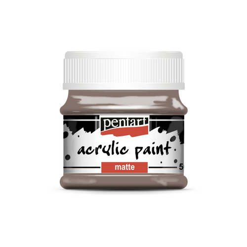 Acrylic paint matte