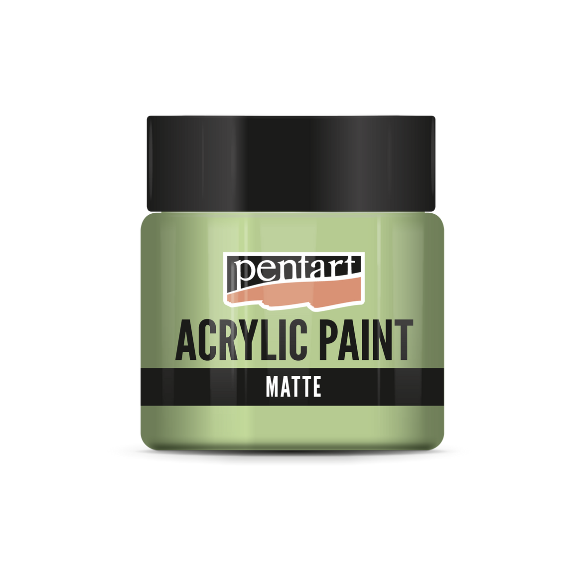 Acrylic paint matte