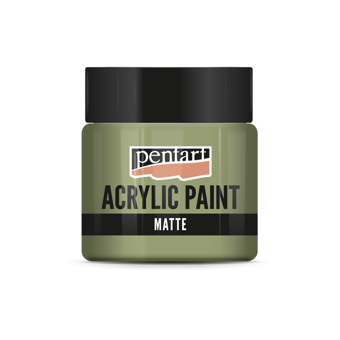 Acrylic paint matte