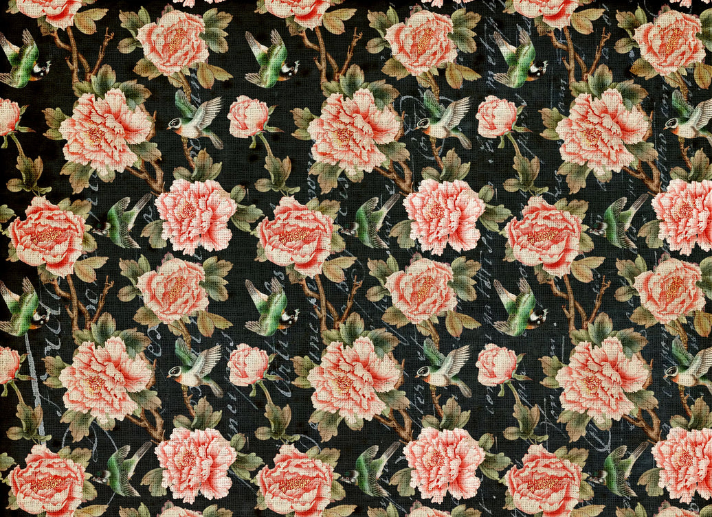 Roycycled Posh Floral Pattern