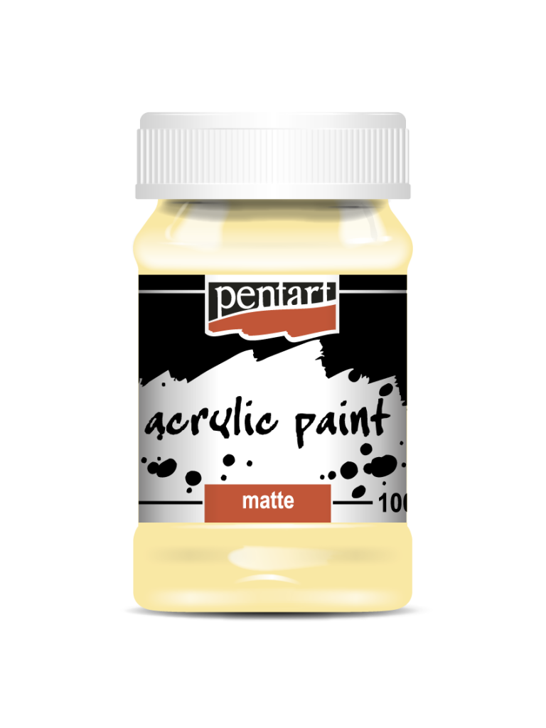 Acrylic Paint Matte, design by Pentart, arts & entertainment > hobbies & creative arts > arts & crafts > art & crafting materials > craft paint, ink & glaze > art & craft paint, for decoupage and crafting