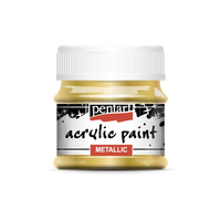 Acrylic paint metallic, design by Pentart, arts & entertainment > hobbies & creative arts > arts & crafts, for decoupage and crafting