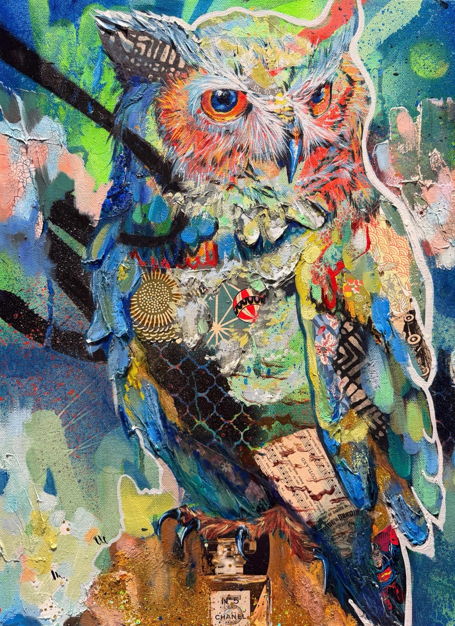 Roycycled Bries Owl