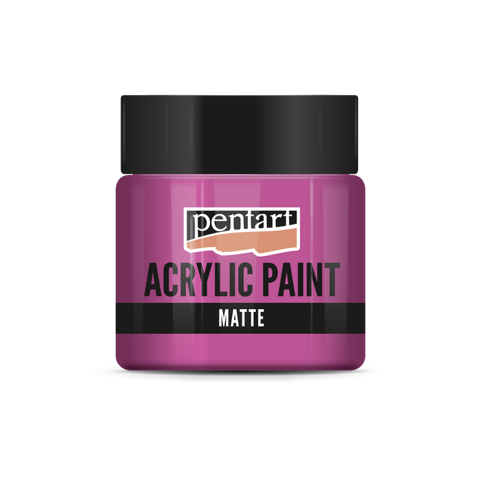 Acrylic paint matte