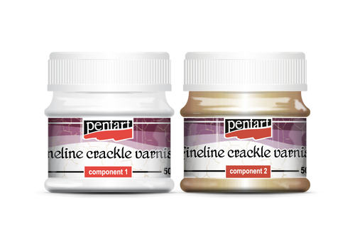 Pentart Fineline Crackle Complete Starter Kit