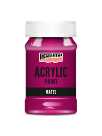 Acrylic paint matte
