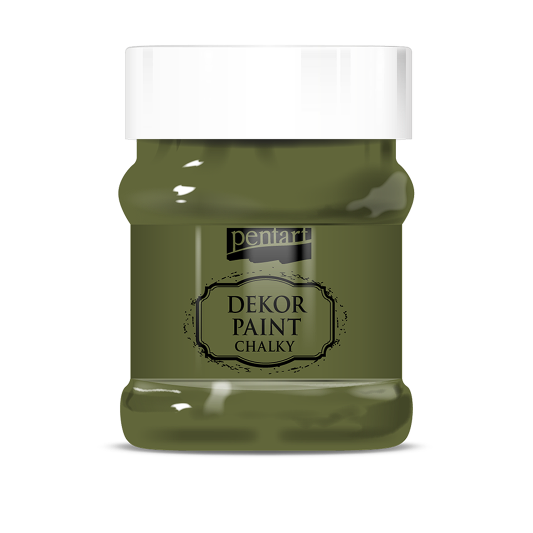 Chalky Dekor Paint, design by Pentart, arts & entertainment > hobbies & creative arts > arts & crafts, for decoupage and crafting