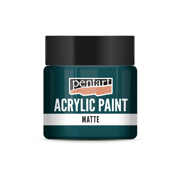 Acrylic paint matte