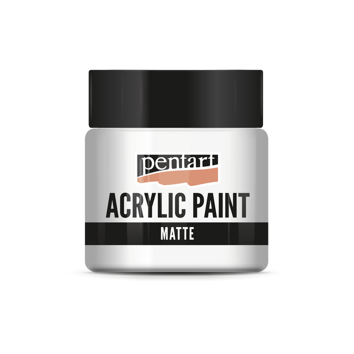 Acrylic paint matte