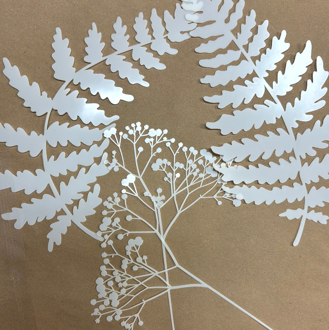 Botanical Mask Set  for Gel Plate