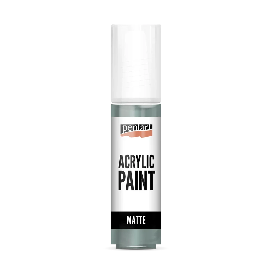 Acrylic paint matte
