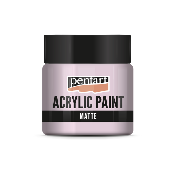 Acrylic paint matte