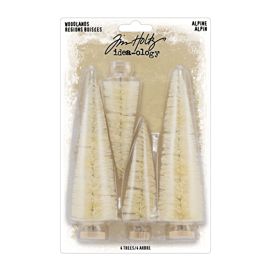Tim Holtz Woodland Trees Alpine Christmas 2024