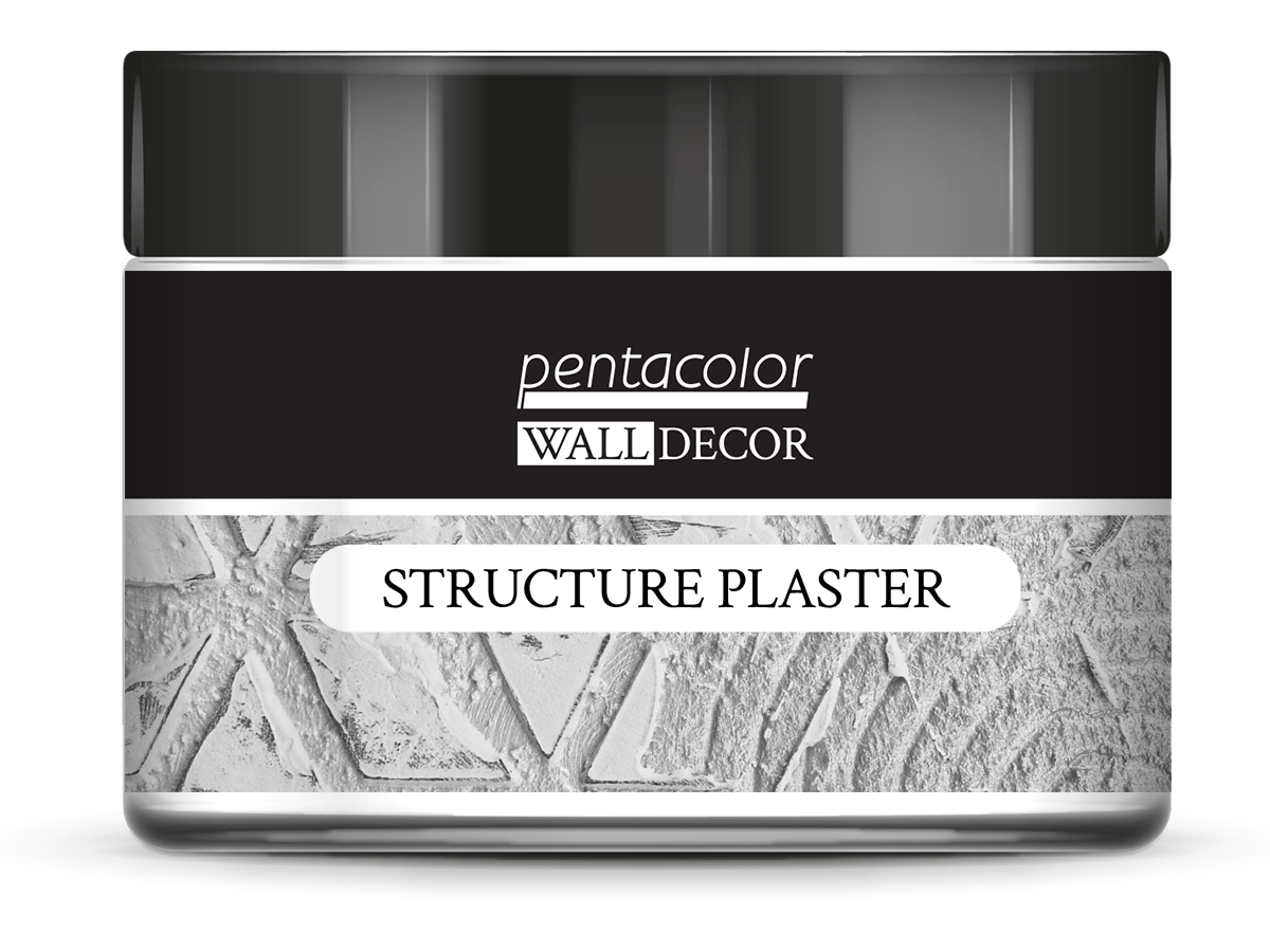 Pentart WD Structure Plaster, design by Pentart, hardware > building consumables > wall patching compounds & plaster, for decoupage and crafting
