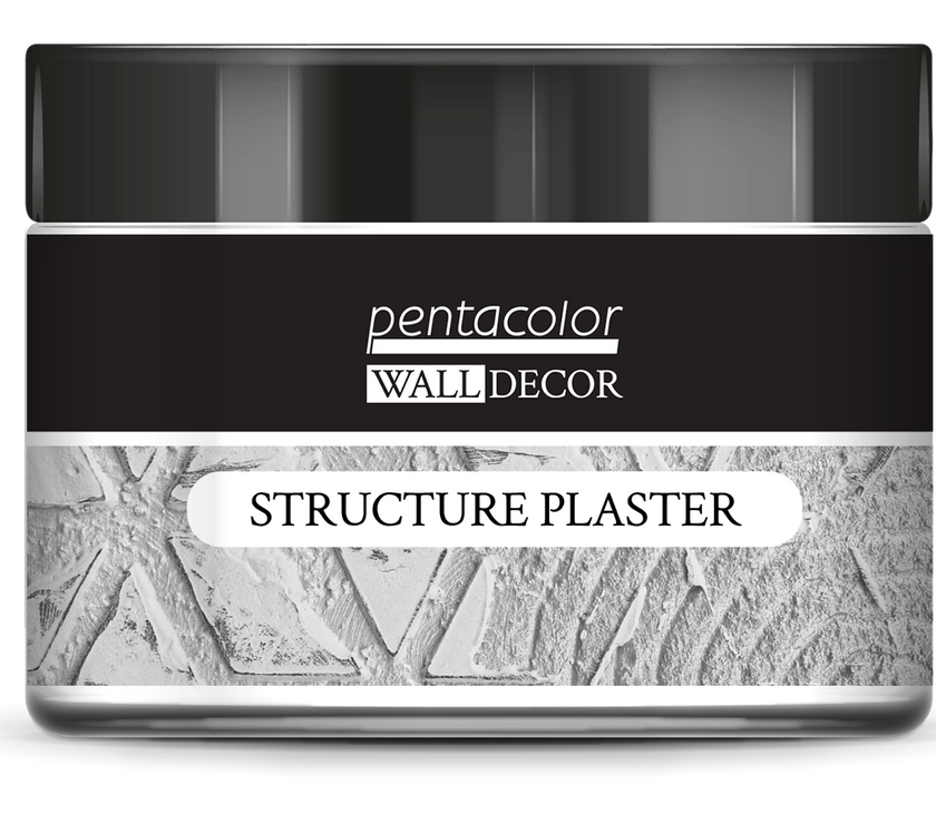 Pentart WD Structure Plaster, design by Pentart, hardware > building consumables > wall patching compounds & plaster, for decoupage and crafting