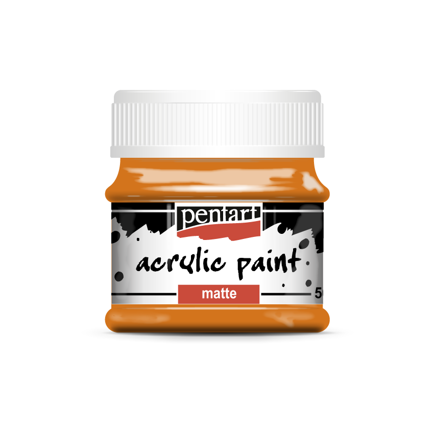 Acrylic Paint Matte, design by Pentart, arts & entertainment > hobbies & creative arts > arts & crafts > art & crafting materials > craft paint, ink & glaze > art & craft paint, for decoupage and crafting