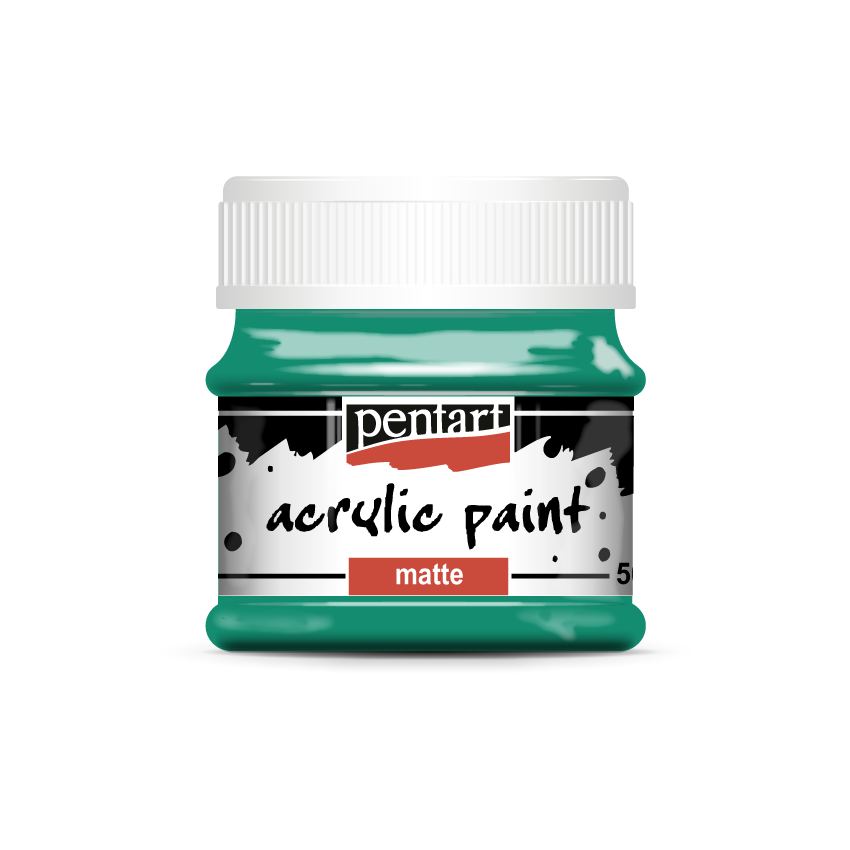 Acrylic Paint Matte, design by Pentart, arts & entertainment > hobbies & creative arts > arts & crafts > art & crafting materials > craft paint, ink & glaze > art & craft paint, for decoupage and crafting