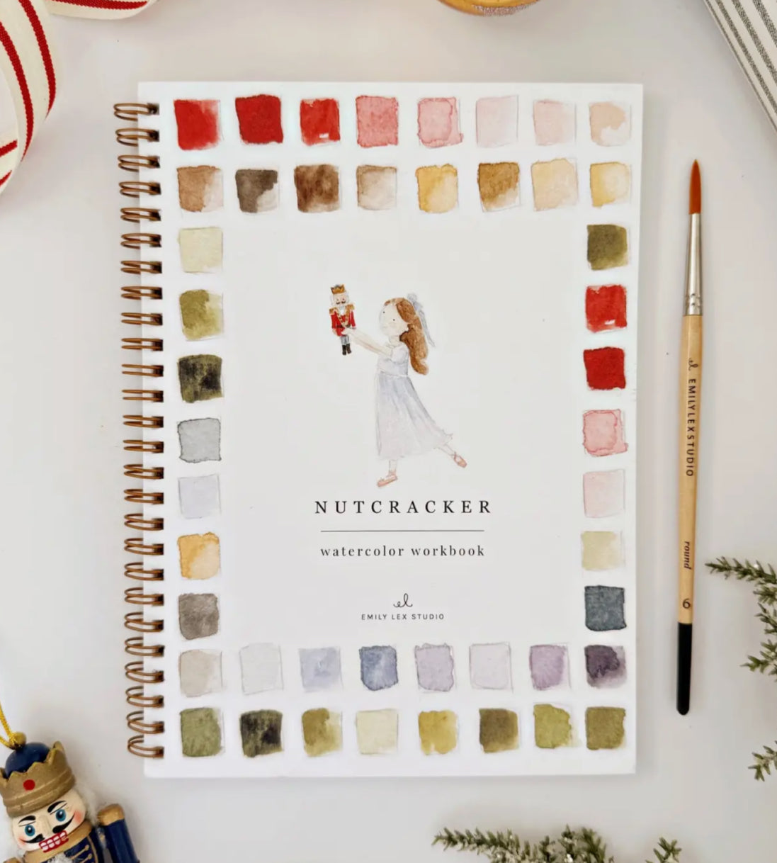 Emily Lex Watercolor Workbooks and Brushes