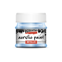 Acrylic paint metallic, design by Pentart, arts & entertainment > hobbies & creative arts > arts & crafts, for decoupage and crafting