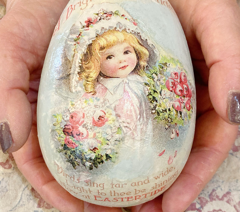 Vintage Style Easter German Egg Box