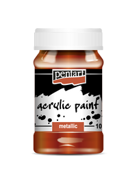 Acrylic paint metallic, design by Pentart, arts & entertainment > hobbies & creative arts > arts & crafts, for decoupage and crafting