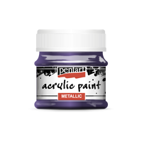 Acrylic paint metallic, design by Pentart, arts & entertainment > hobbies & creative arts > arts & crafts, for decoupage and crafting