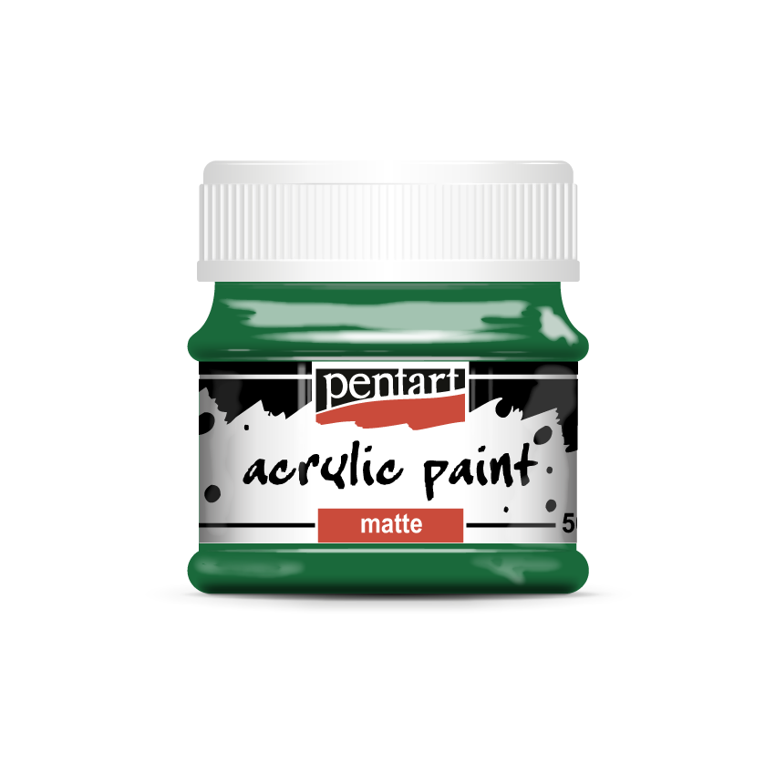 Acrylic Paint Matte, design by Pentart, arts & entertainment > hobbies & creative arts > arts & crafts > art & crafting materials > craft paint, ink & glaze > art & craft paint, for decoupage and crafting