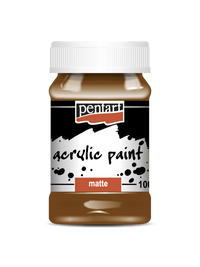 Acrylic Paint Matte, design by Pentart, arts & entertainment > hobbies & creative arts > arts & crafts > art & crafting materials > craft paint, ink & glaze > art & craft paint, for decoupage and crafting