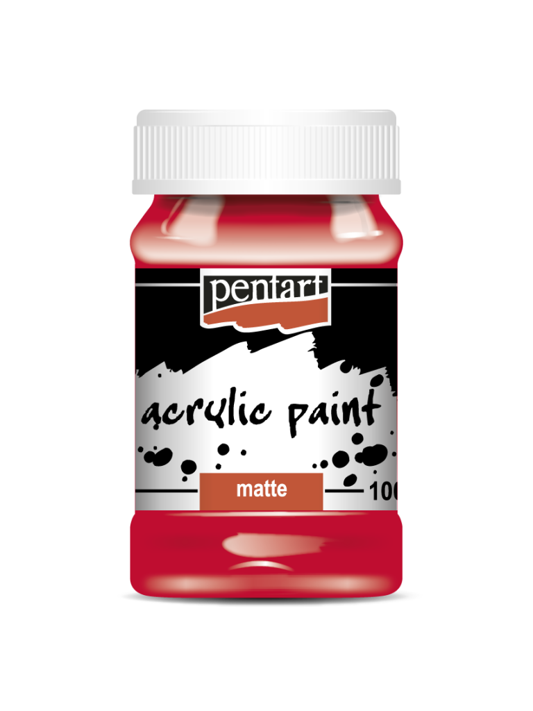 Acrylic Paint Matte, design by Pentart, arts & entertainment > hobbies & creative arts > arts & crafts > art & crafting materials > craft paint, ink & glaze > art & craft paint, for decoupage and crafting