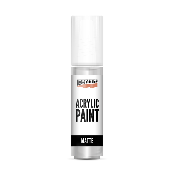 Acrylic paint matte