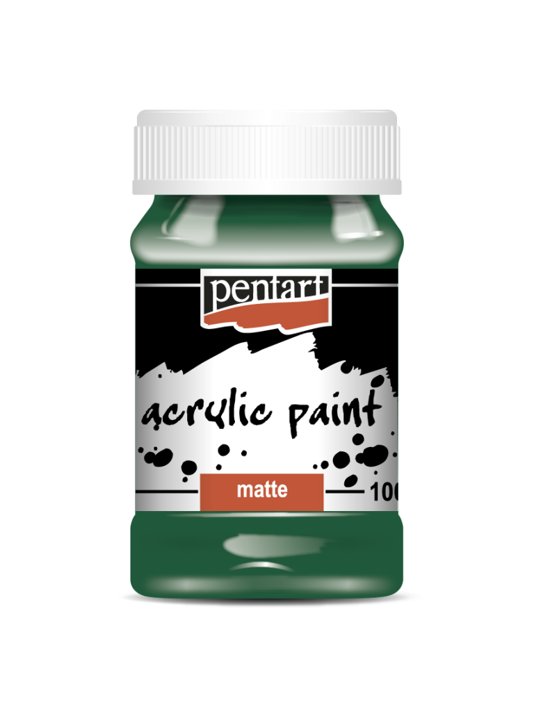 Acrylic Paint Matte, design by Pentart, arts & entertainment > hobbies & creative arts > arts & crafts > art & crafting materials > craft paint, ink & glaze > art & craft paint, for decoupage and crafting