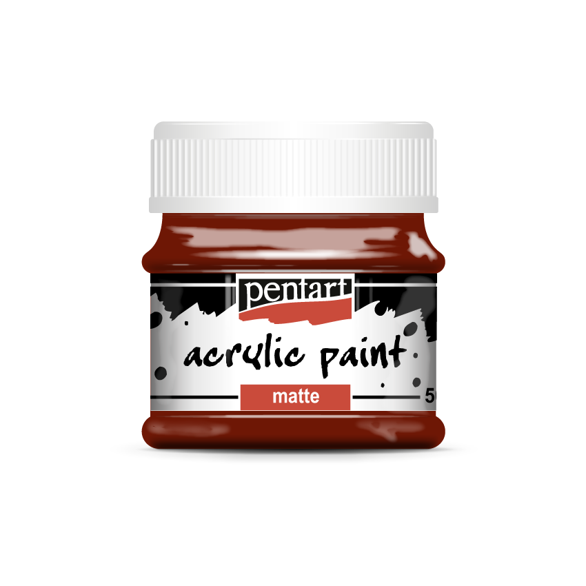 Acrylic Paint Matte, design by Pentart, arts & entertainment > hobbies & creative arts > arts & crafts > art & crafting materials > craft paint, ink & glaze > art & craft paint, for decoupage and crafting