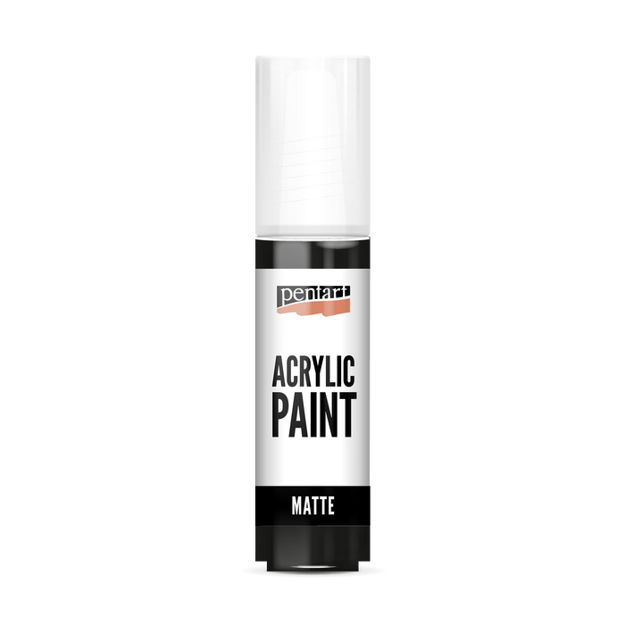 Acrylic paint matte