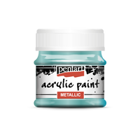 Acrylic paint metallic, design by Pentart, arts & entertainment > hobbies & creative arts > arts & crafts, for decoupage and crafting
