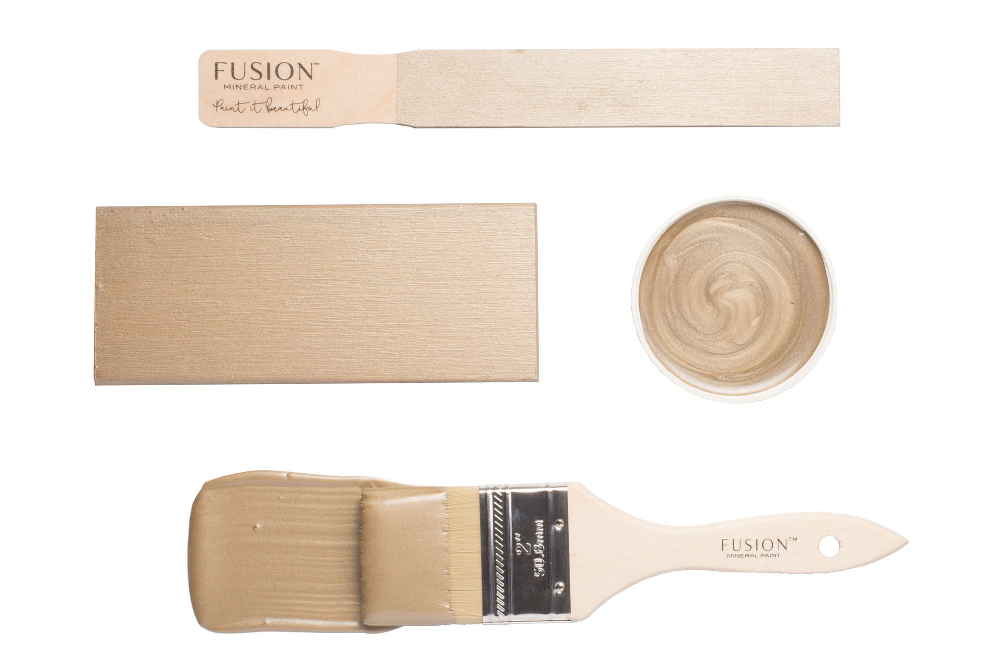 Metallic Vintage Gold