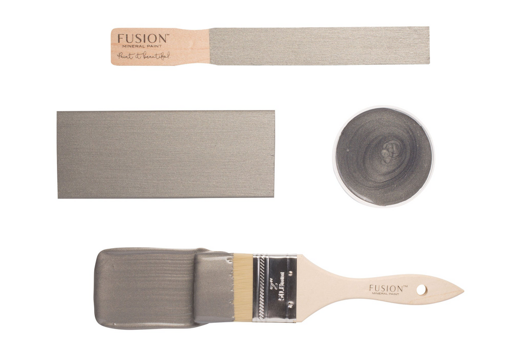 Metallic Brushed Steel