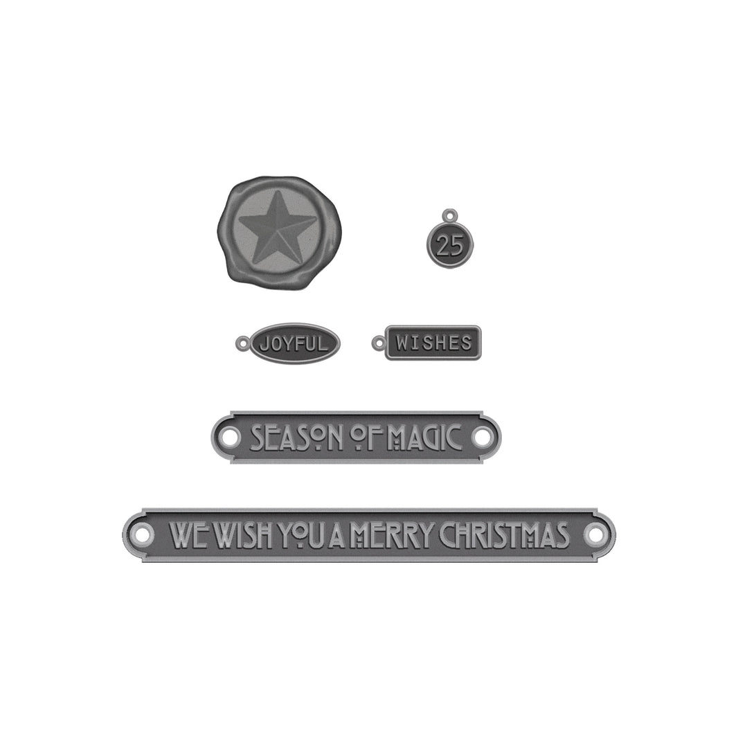 Tim Holtz Word Plaques and Tags Christmas 2023