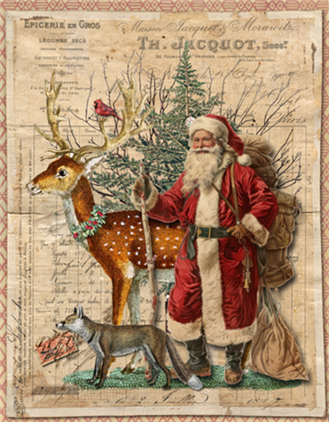 Woodland Santa (051) C711