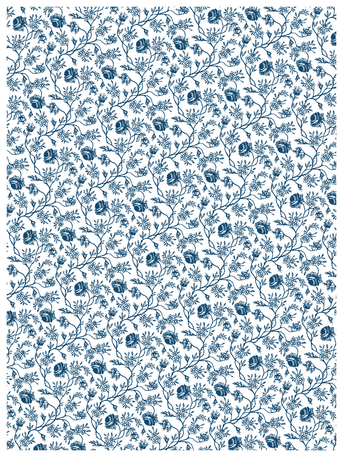 Delft Blue  IOD Paint Inlay