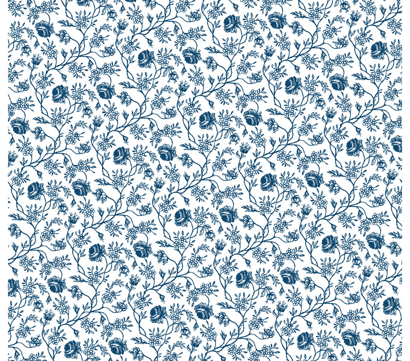 Delft Blue  IOD Paint Inlay