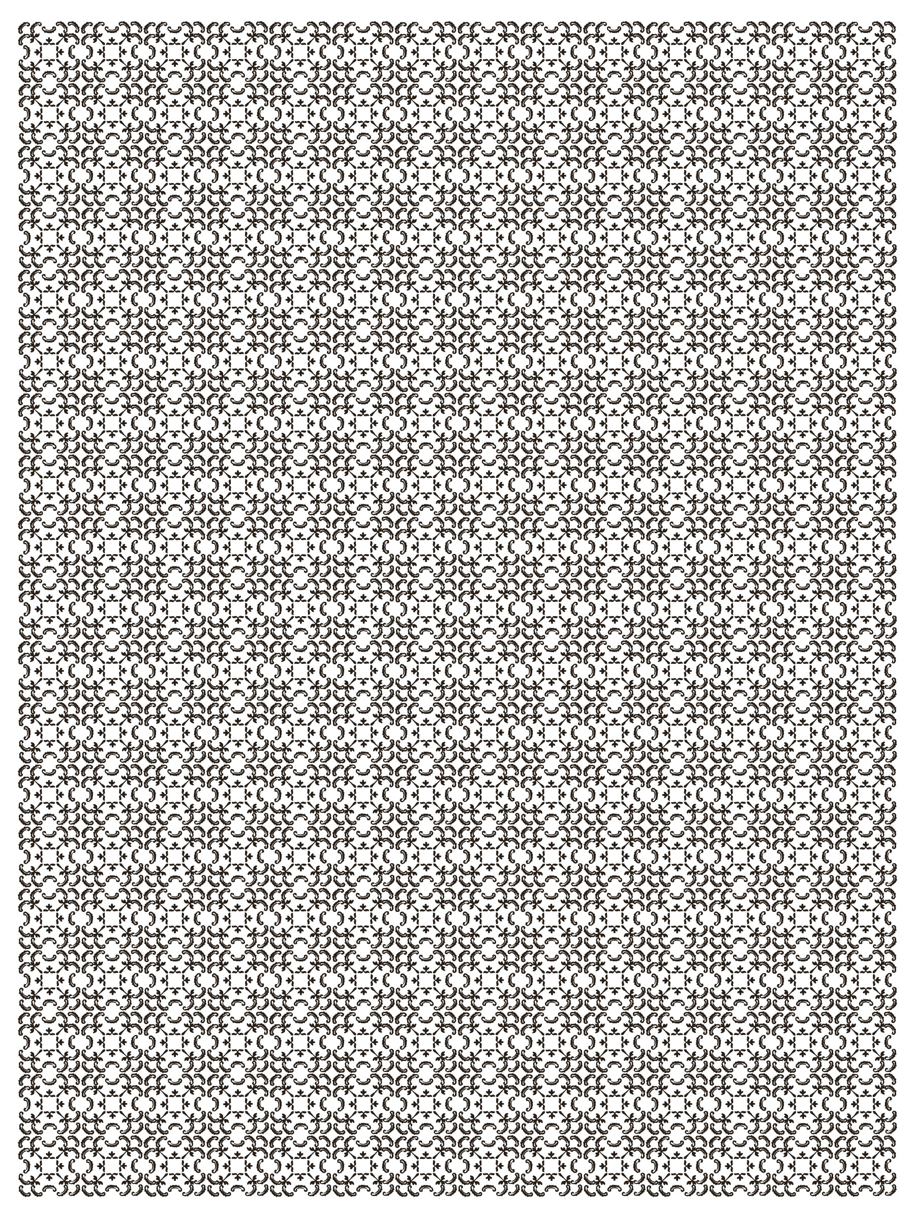 Delft Noir IOD Paint Inlay