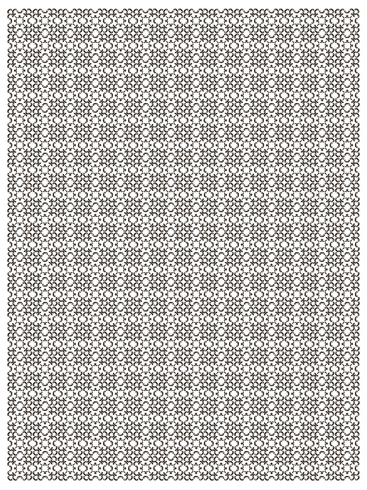 Delft Noir IOD Paint Inlay