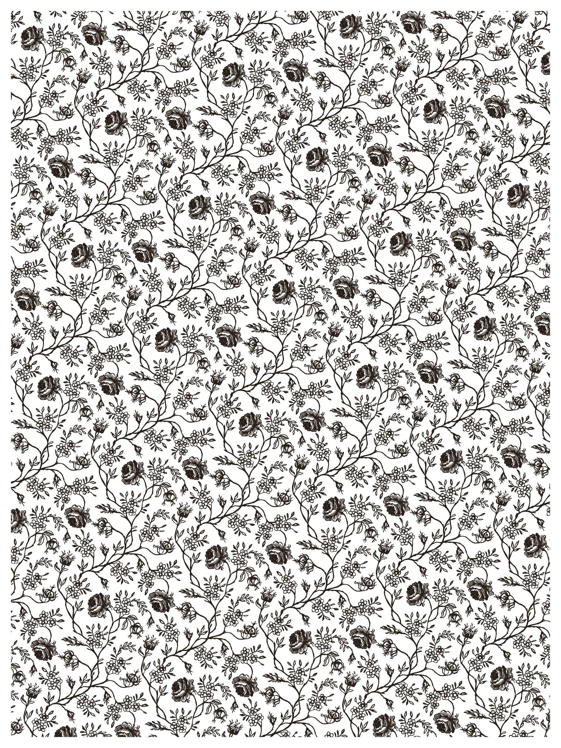 Delft Noir IOD Paint Inlay