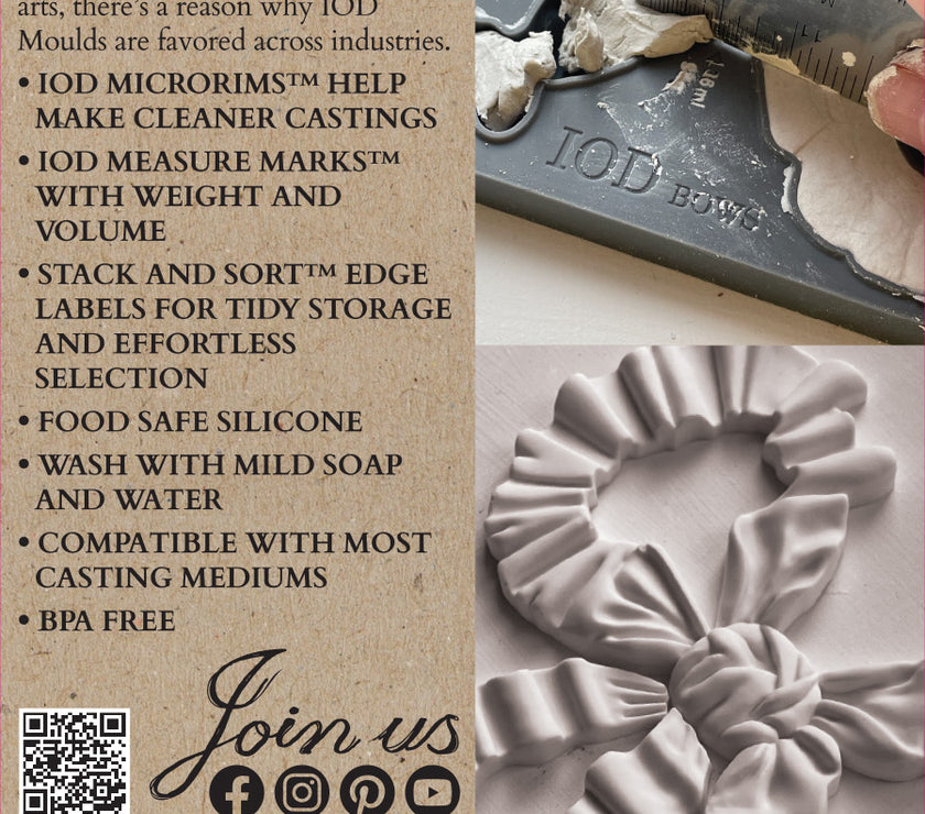 Bows IOD Décor Mould