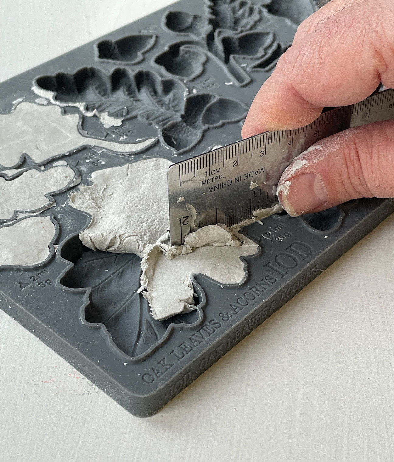 Oak Leaves and Acorns IOD Décor Mould