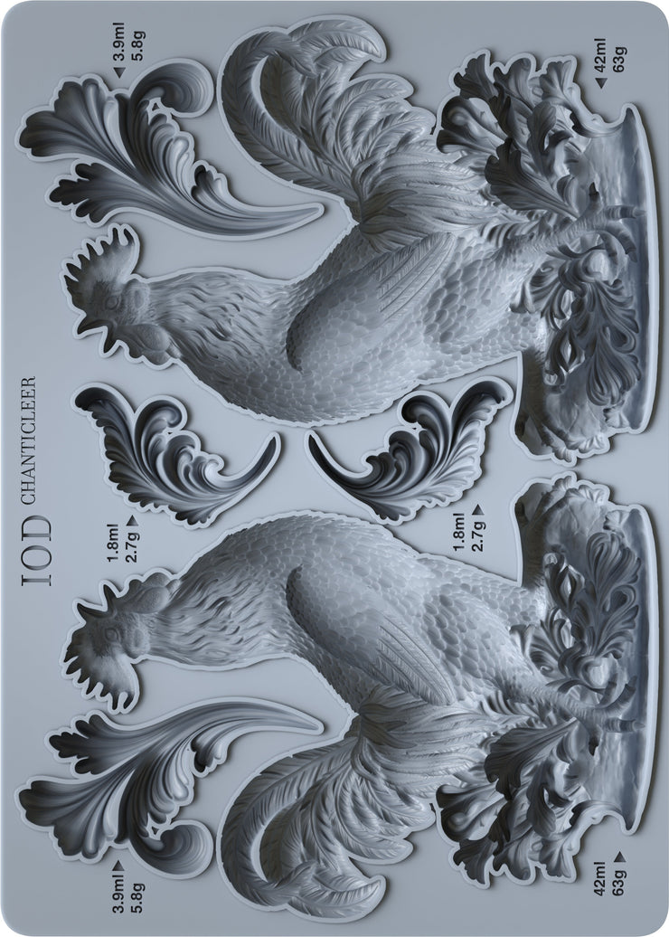 Chanticleer 5x7 IOD Mould
