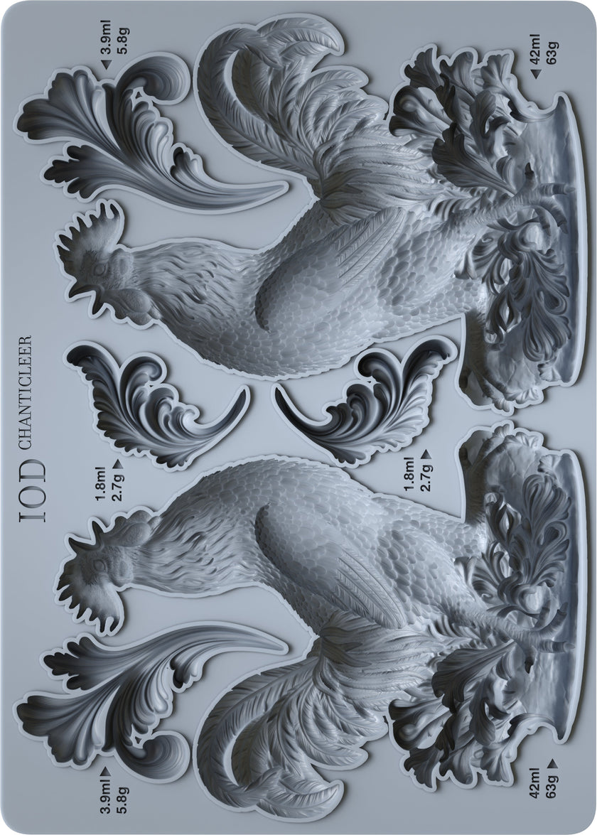 Chanticleer 5x7 IOD Mould