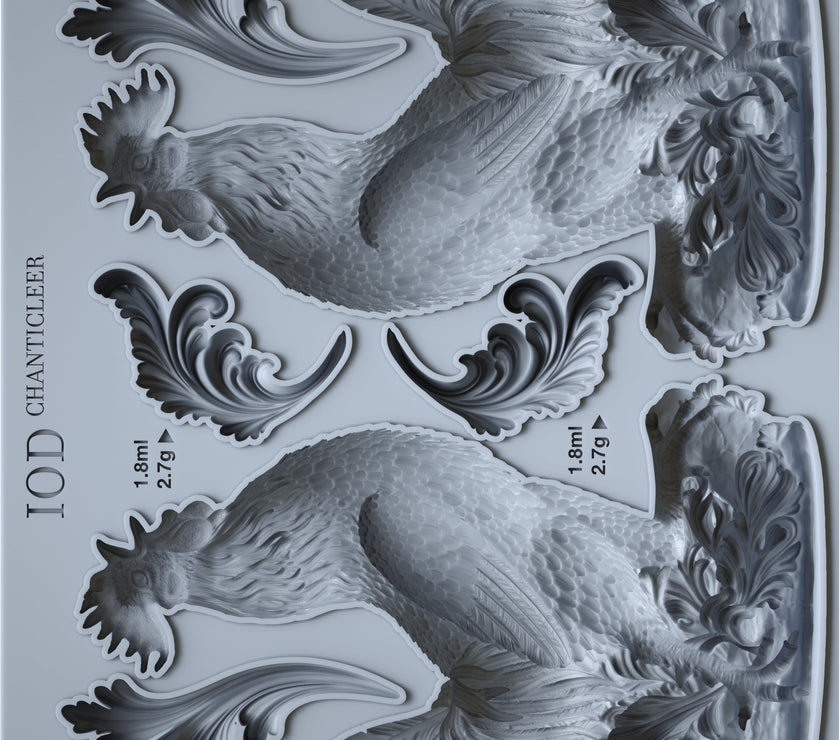 Chanticleer 5x7 IOD Mould