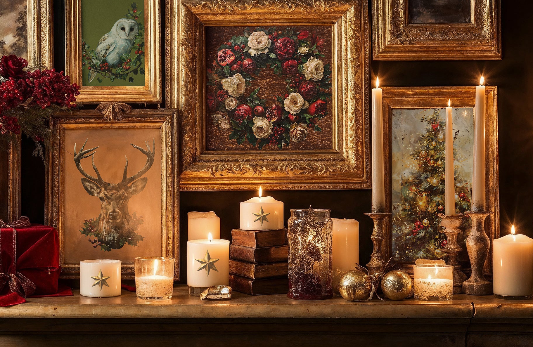 Crimson Velvet  IOD Transfer